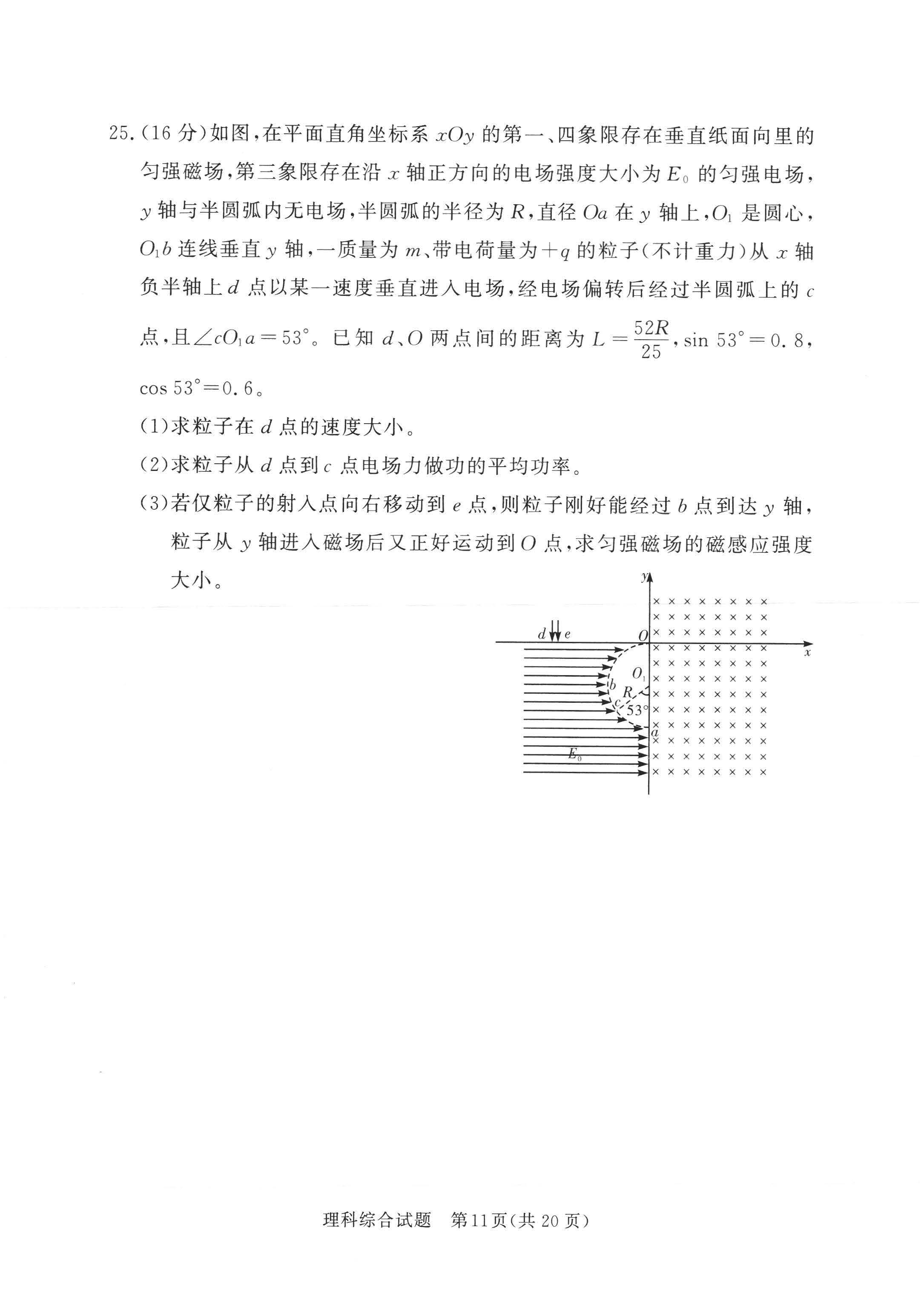 湘豫名校联考2024届高三2月第一次模考理综试题